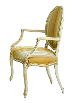 Chair Chairs Luxury Design Armchair Wood Upholstery Art Deco Dining room Furniture Wood