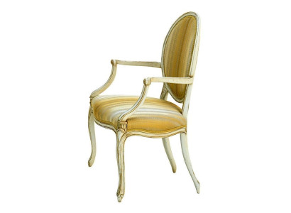 Chair Chairs Luxury Design Armchair Wood Upholstery Art Deco Dining room Furniture Wood