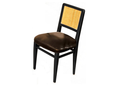 Dining room chair Luxury Art Deco Chairs Leather Design Wooden Chair Italian Furniture