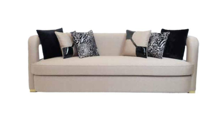 Modern Sofa Couch Upholstery Furniture Furnishings Big Couchen Sofa 247cm
