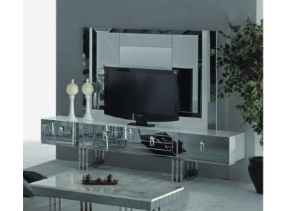 Luxury tv stand Stylish Wardrobe Chest of drawers Furniture Gray television TV cabinet stand