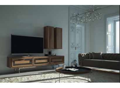Luxury Wall unit luxury Living room TV Stand Modern Wood Designer TV cabinet television