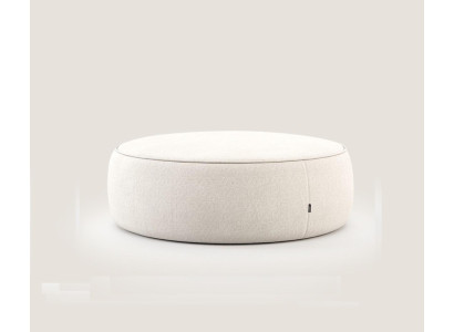 White Luxury Upholstery Stool Round Stool Seat Furniture Designer Stylish Furniture