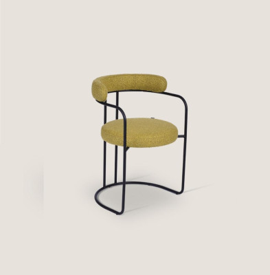 Designer Green Upholstered Chair Living room Chairs Single Seater Stylish Furniture