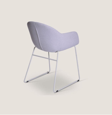 Lila Dining chairs Designer Upholstered Chair Modern Armrest Chair new