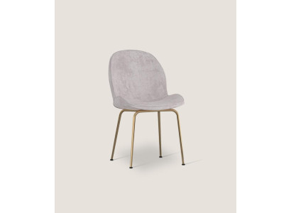 Light gray dining room chair designer upholstered chairs modern single seater