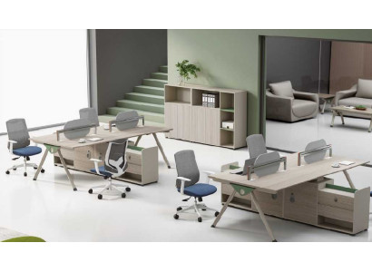 Study room Wood Office furniture Desk Computer desk Luxury new