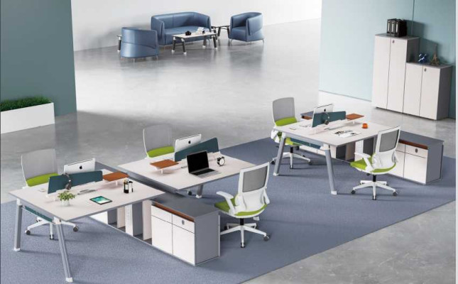 Office Furnishings Furniture Desks Team Table Counter Office furniture