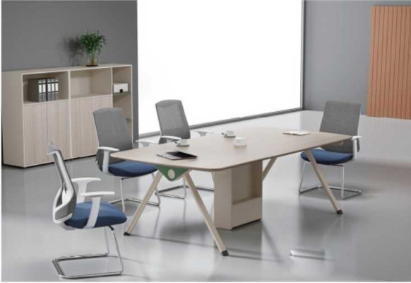 Conference table Wood Office furniture Design Table Furnishings Study room