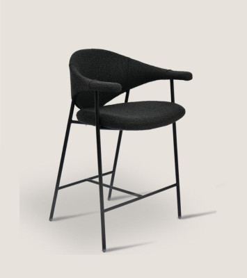 Stylish seating furniture Designer Dining room Chairs with steel legs Modern