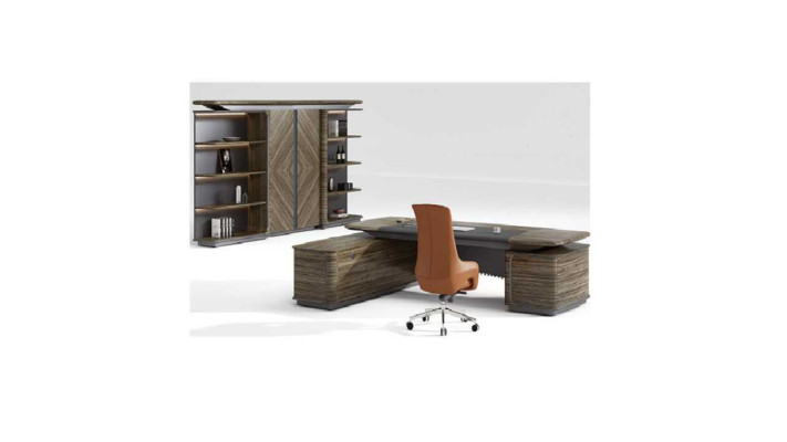 Office Set Corner desk Wardrobe Group Suite 2-piece Desk