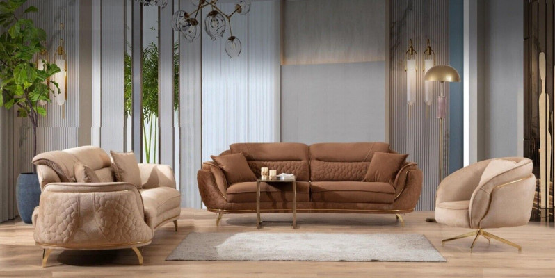 Sofa set 3 2 1 Seater Set Design Sofa Upholstery Couches Modern Luxury