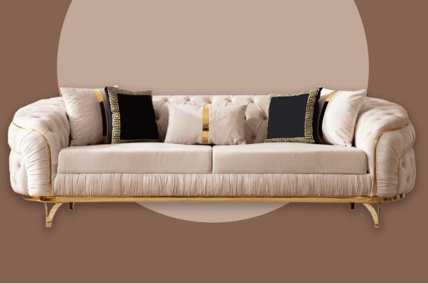 Chesterfield Sofa set 321 Seater Design Upholstery Sofa Suite Set
