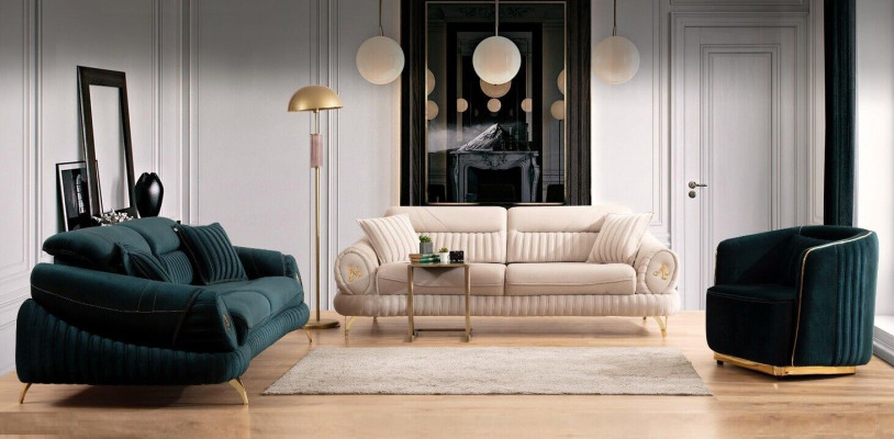 Living room Upholstered furniture Textile Sofa set 331 Seater Modern sofa