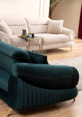 Living room Upholstered furniture Textile Sofa set 331 Seater Modern sofa