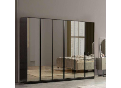 Bedroom Cabinet Wardrobe Glass Luxury Modern Design new