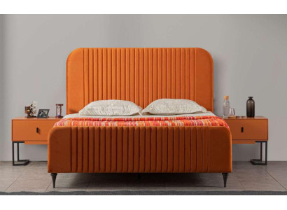 Bedroom Bed 2x Bedside tables Luxury Complete e Sets Furniture Room 3pcs