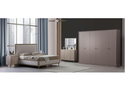 Bedroom Set Bed 2x Bedside tables Beds Italian style 5 pieces. new