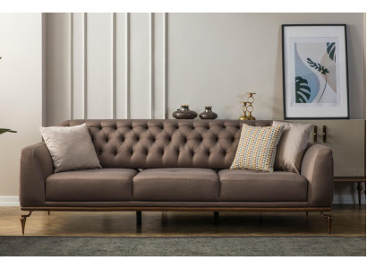 Three-seater sofa couch designer furniture living room modern seating furniture new