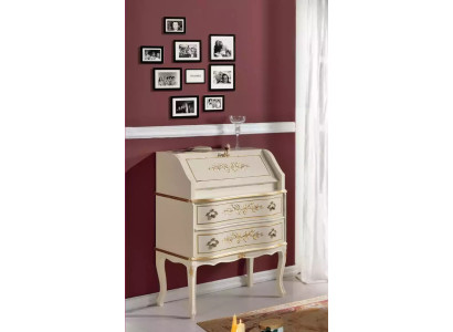 Luxury design new chest of drawers in brown wood available to order