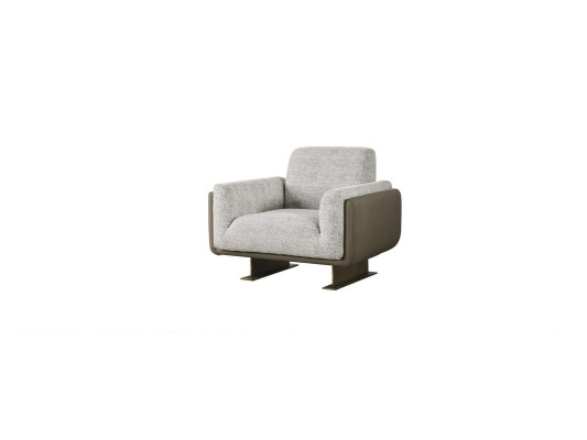 Sofa set three-seater single-seater upholstered sofa gray Group Sofa Design