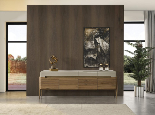 Complete e dinette Dining set Dining table Set 8pcs Dining room Brown Wood new