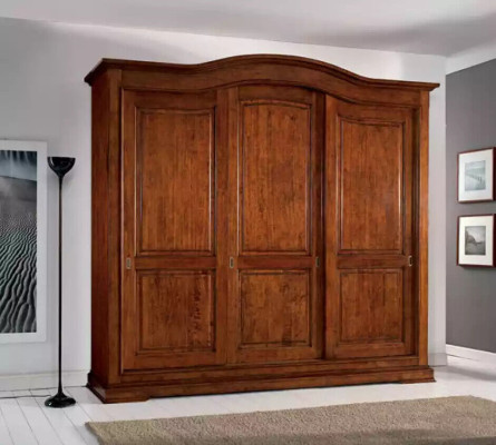 Wardrobe Wardrobe Furniture Bedroom 294cm Clothes cupboards Wood