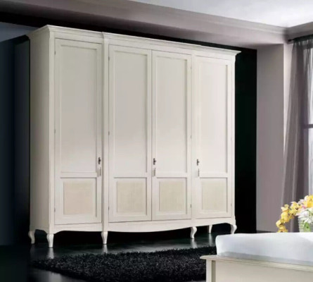 Bedroom Luxury Wardrobe White Wardrobe Wood Modern Furniture new