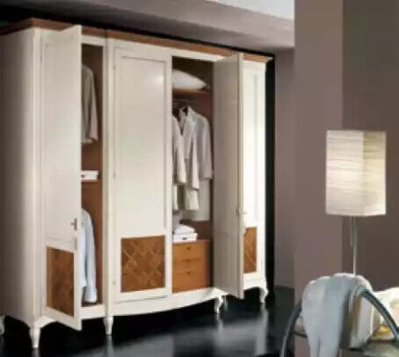 Bedroom Luxury Wardrobe White Wardrobe Wood Modern Furniture new