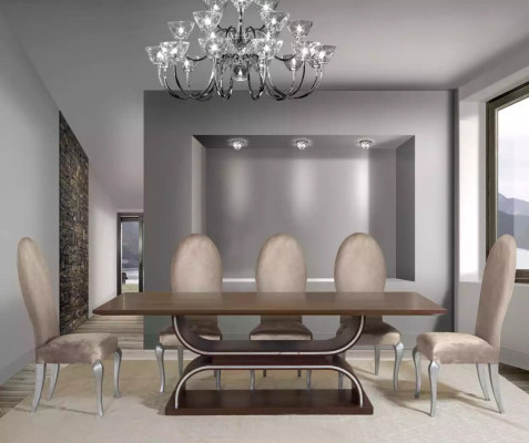 Dining set luxury dining table 4x chairs dining set table complete set 5 pieces