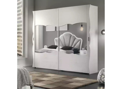Wardrobe Italian Style Furniture Bedroom Wardrobe Real wood