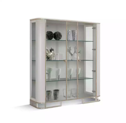 Display case Wood Luxury Classic s Sideboard Design Furniture Italian White