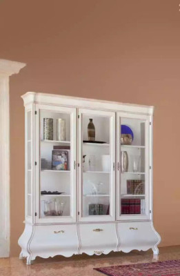 Wooden display cabinet Luxury Cabinets Classic s Sideboard Furniture Italian 185x50cm