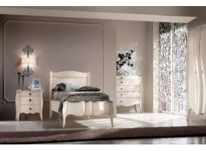 Bed Bedside table Chest of drawers 3 pcs. Bedroom Set Design Luxury Furniture new