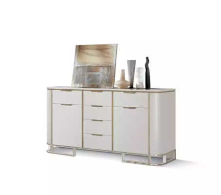 Sideboard Italian Wood Furniture Design Luxury White Chest of drawers Wardrobe new
