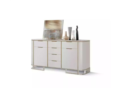Sideboard Italian Wood Furniture Design Luxury White Chest of drawers Wardrobe new