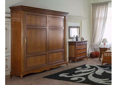 Real wood Wardrobe Wooden Cabinet Wardrobe Bedroom Furniture Italy new