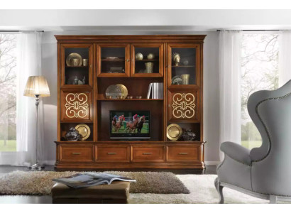 Wall cabinet Wall unit TV cabinet Designer Furniture Living room Italian new