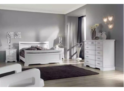 Bed 2x Bedside tables 4-piece Bedroom Set Modern Luxury Bedroom new