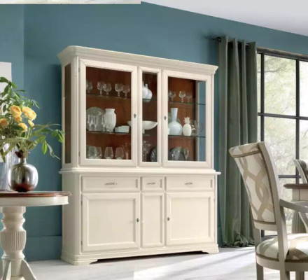 Display case Dining room Sideboard Wood Furniture Living room Sideboard Glass Wardrobe