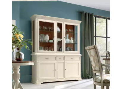 Display case Dining room Sideboard Wood Furniture Living room Sideboard Glass Wardrobe