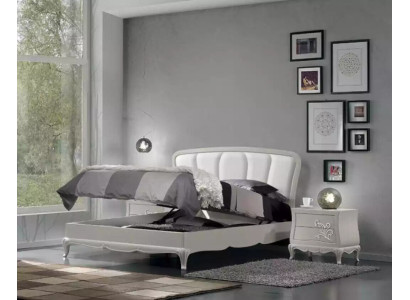 Bed 2x Bedside tables 3 pcs. Bedroom Set Modern Luxury Bedroom
