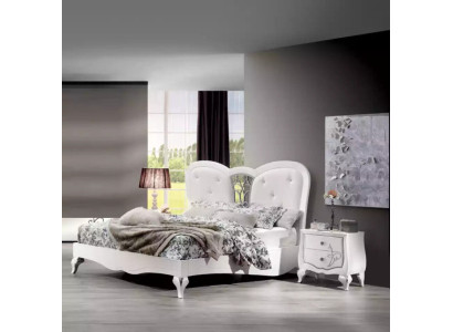 Bed 2x Bedside tables 3 pcs. Bedroom Set Design Furniture Modern Luxury new
