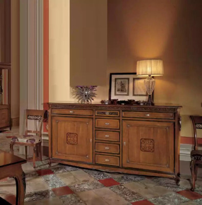 Luxury Wardrobe Furniture Wooden Cabinet Italian Sideboard Chest of drawers Wardrobe