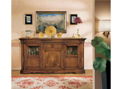 Sideboard Living room Chest of drawers with drawers Wood Wardrobe Brown new