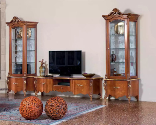 TV lowboard TV cabinet sideboard Table Wood Living room brown tv Furniture new
