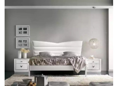 Design Furniture Bed 2x Bedside tables 3 pcs Bedroom Set Luxury Beds new