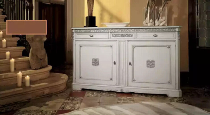 Sideboard Chest of drawers Sideboard Living room Solid Wood Wardrobe Furniture White