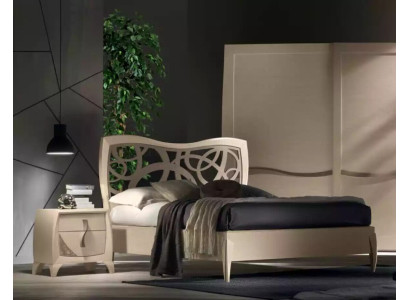 Bed 2x Bedside tables 3 pieces. Bedroom Design Luxury Bedroom Furniture