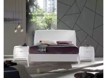 Set Bed Bedroom 2x Bedside tables Complete Set Wood Furniture 3 pcs. new